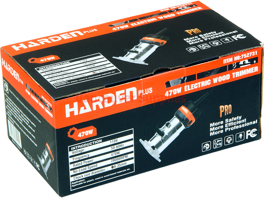 Wood trimmer 6.35 outlet mm